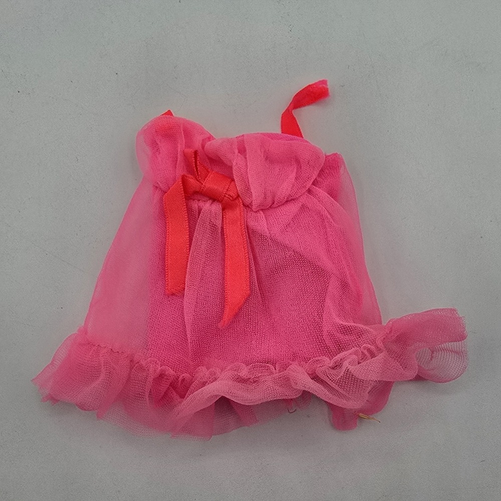 BABY DOLL PINKS # 3403 ‎ Hot Pink Nighty 1971-72 Mod Vintage Barbie